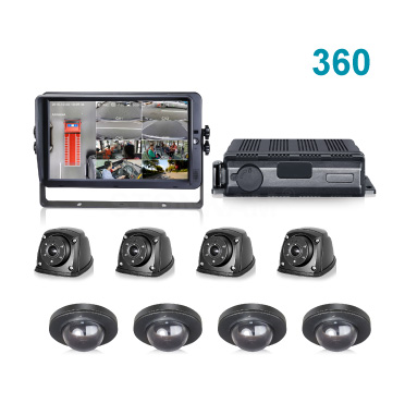 八通道智能高清防水車載硬盤錄像機(jī)一體機(jī)系統(tǒng)