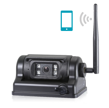 高清車載無線wifi倒車影像攝像頭內(nèi)置可充電電池