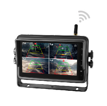7寸帶算法無線車載錄像監(jiān)控顯示器