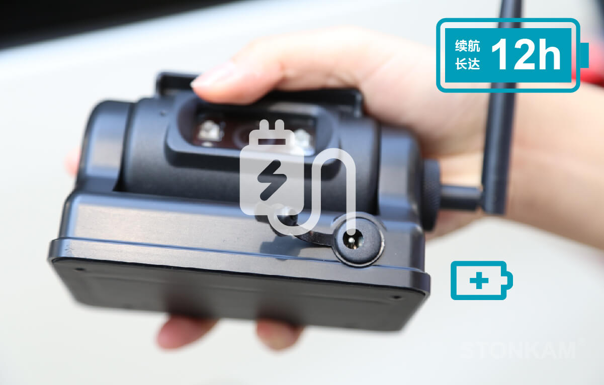 高清車載wifi無線監(jiān)控電池攝像頭 - 內(nèi)置可充電電池