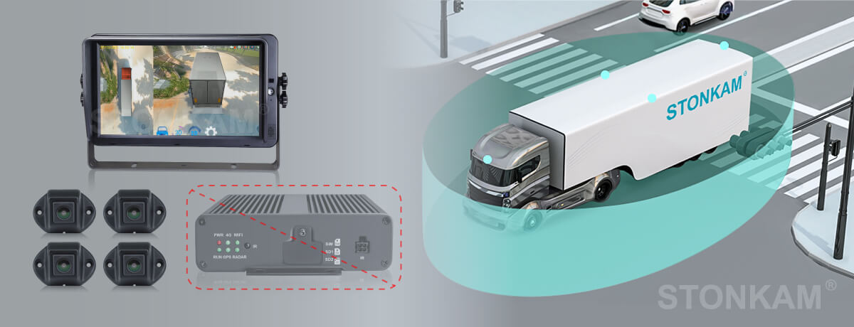 360度車(chē)載全景影像顯示器一體機(jī)